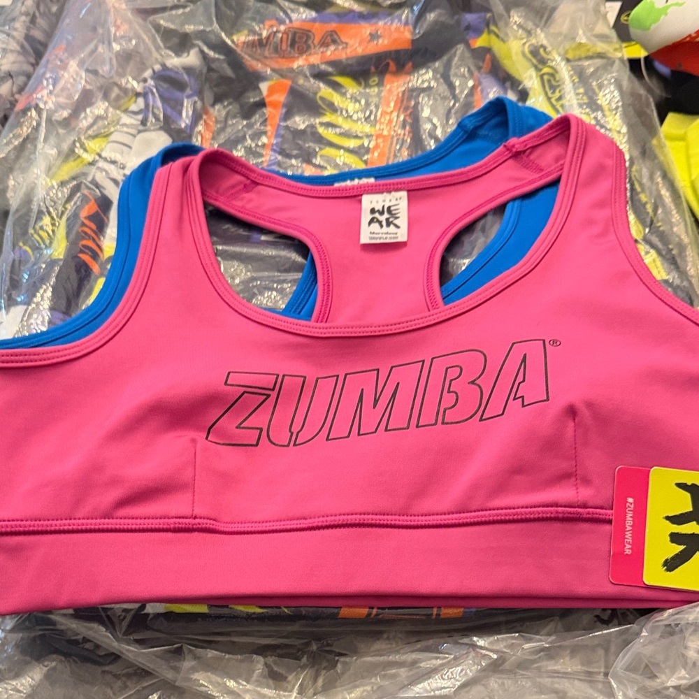Zumba Pink Sports Bra